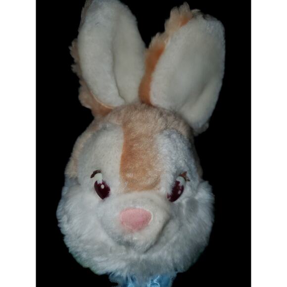 12" VINTAGE 1989 EASTER BLOOMER BUNNY RABBIT STUFFED ANIMAL PLUSH TOY AMERICAN - Picture 3 of 4